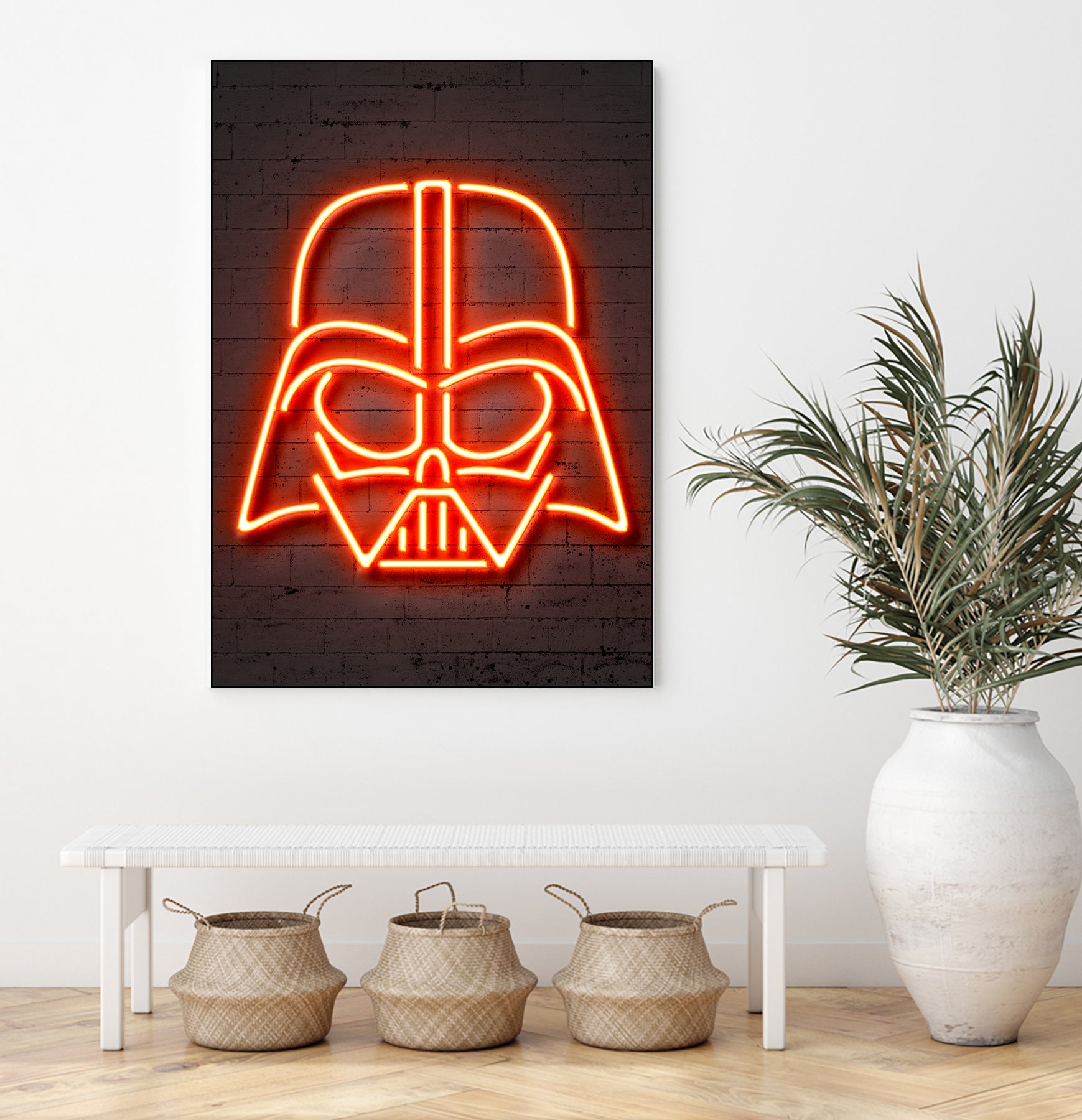 Darth Vader by Octavian Mihai Mielu on GIANT ART - red 3d art