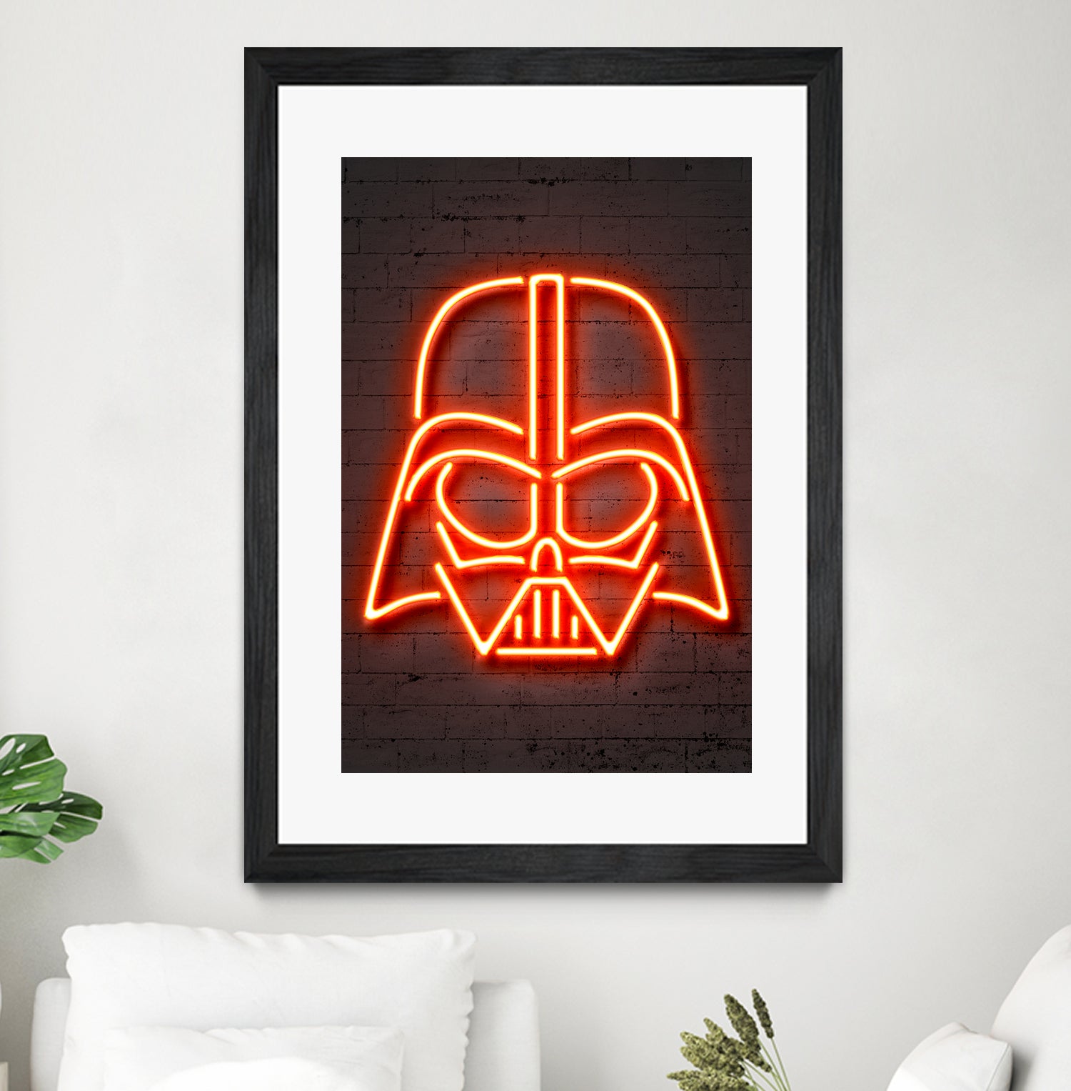 Darth Vader by Octavian Mihai Mielu on GIANT ART - red 3d art