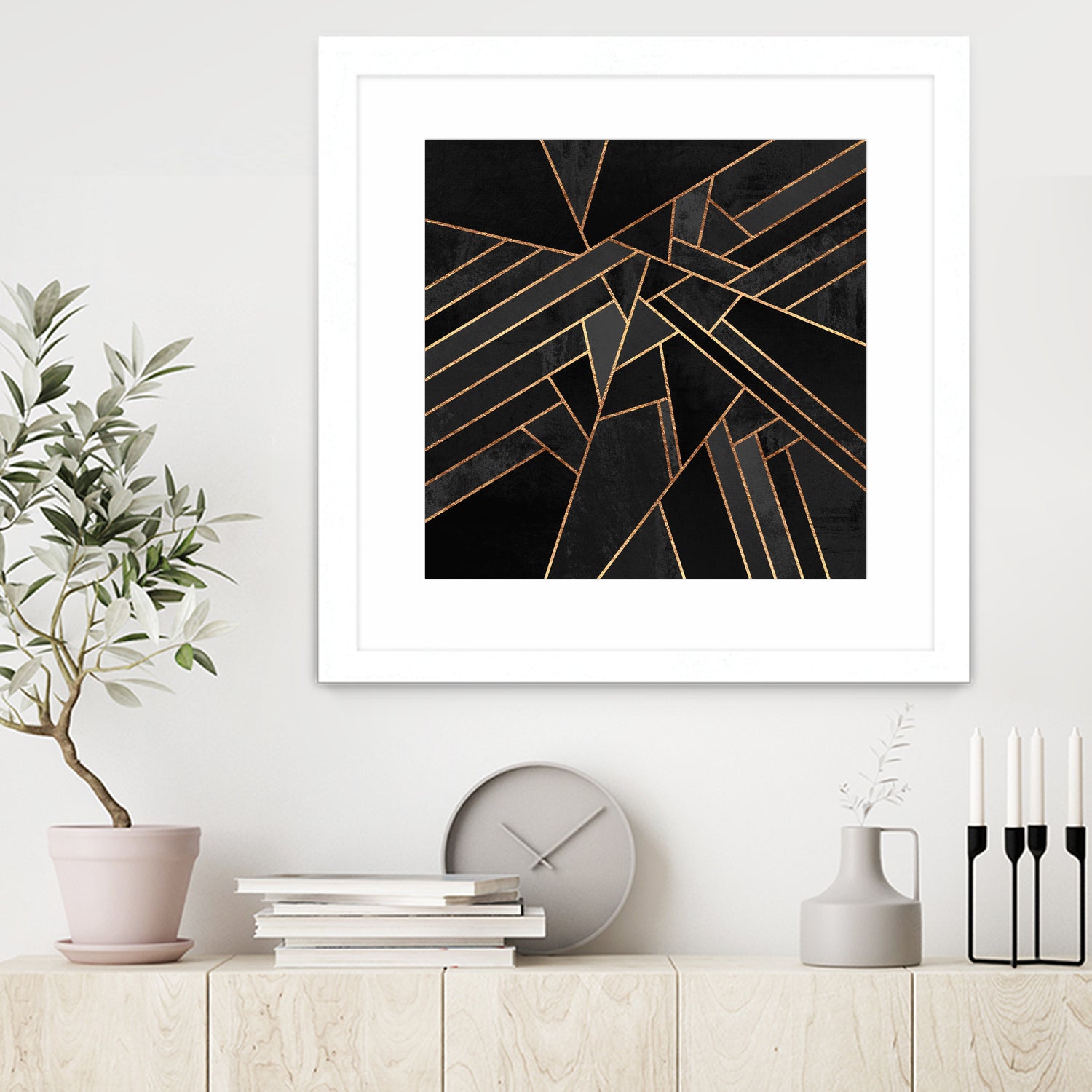 Black Night by Elisabeth Fredriksson on GIANT ART - black digital painting