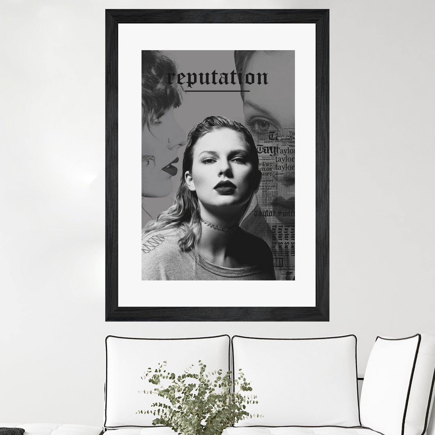 Taylor Swift Reputation Swifties by Nguyet Nguyen Thi Bich on GIANT ART - white digital painting