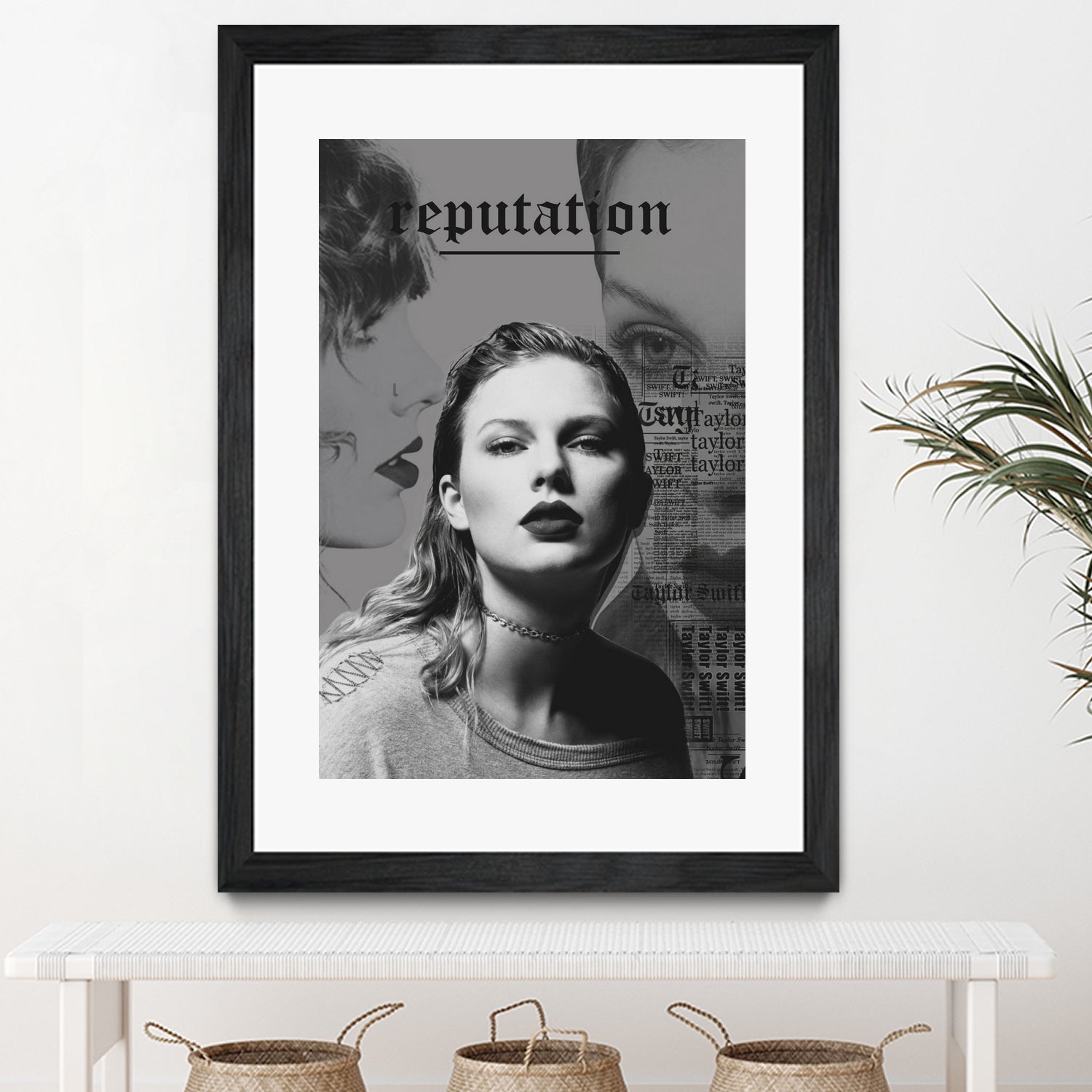 Taylor Swift Reputation Swifties by Nguyet Nguyen Thi Bich on GIANT ART - white digital painting