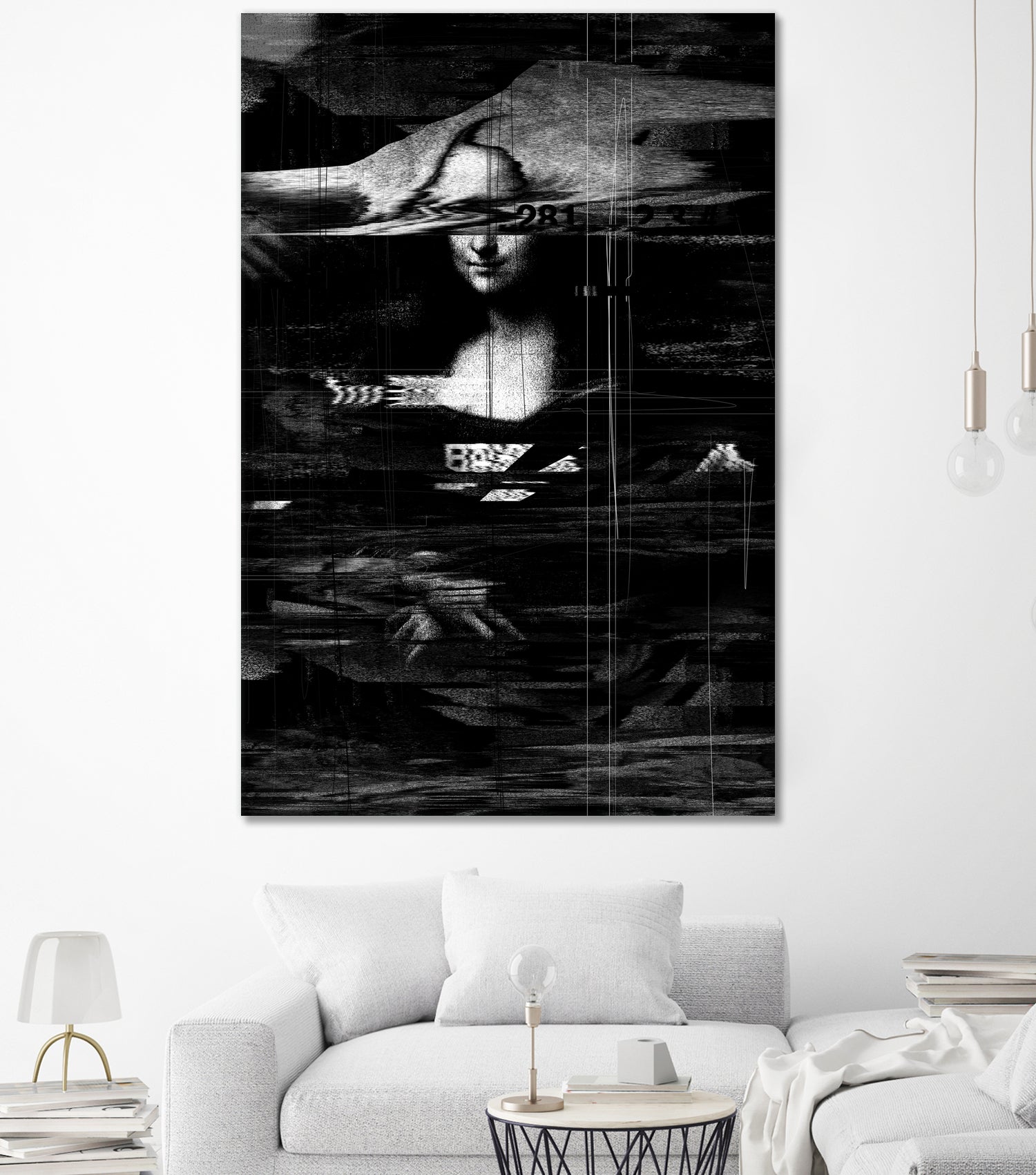 Mona Lisa by Francis Mi Oza on GIANT ART - black photo manipulation