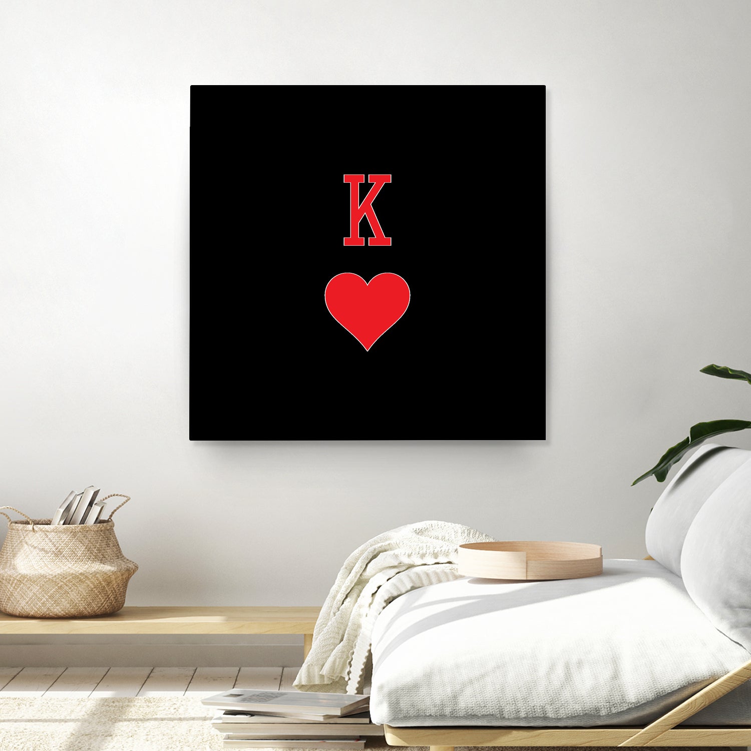 KING OF HEARTS by Alexander Tonetti on GIANT ART - red digital drawing