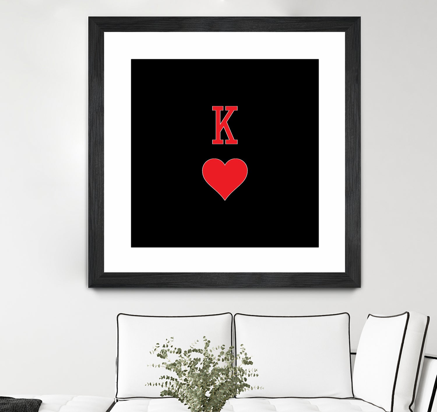 KING OF HEARTS by Alexander Tonetti on GIANT ART - red digital drawing