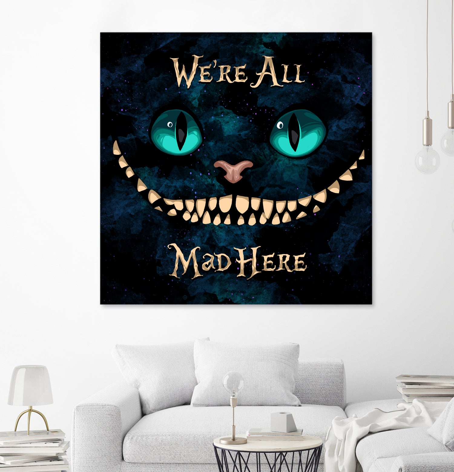 Alice In Wonderland by Nikita Abakumov on GIANT ART - black digital painting