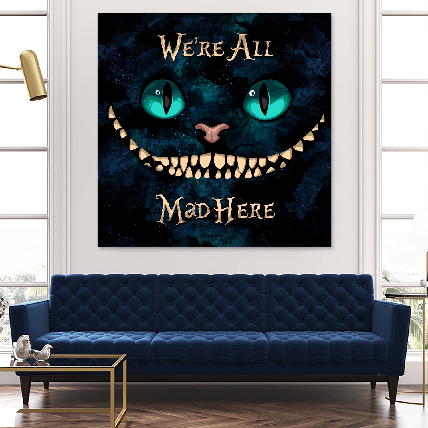 Alice In Wonderland by Nikita Abakumov on GIANT ART - black digital painting