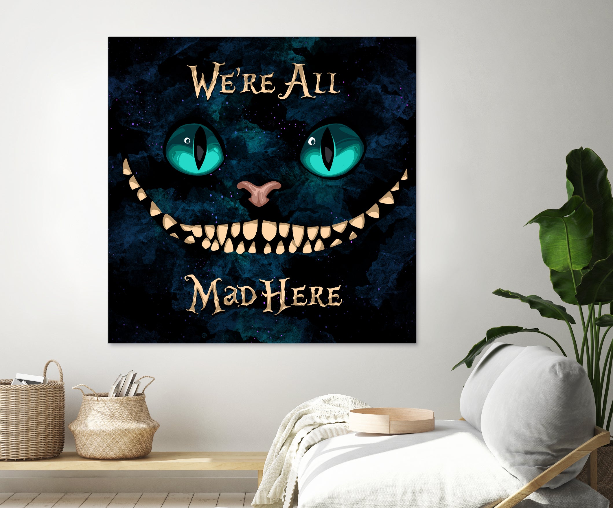 Alice In Wonderland by Nikita Abakumov on GIANT ART - black digital painting