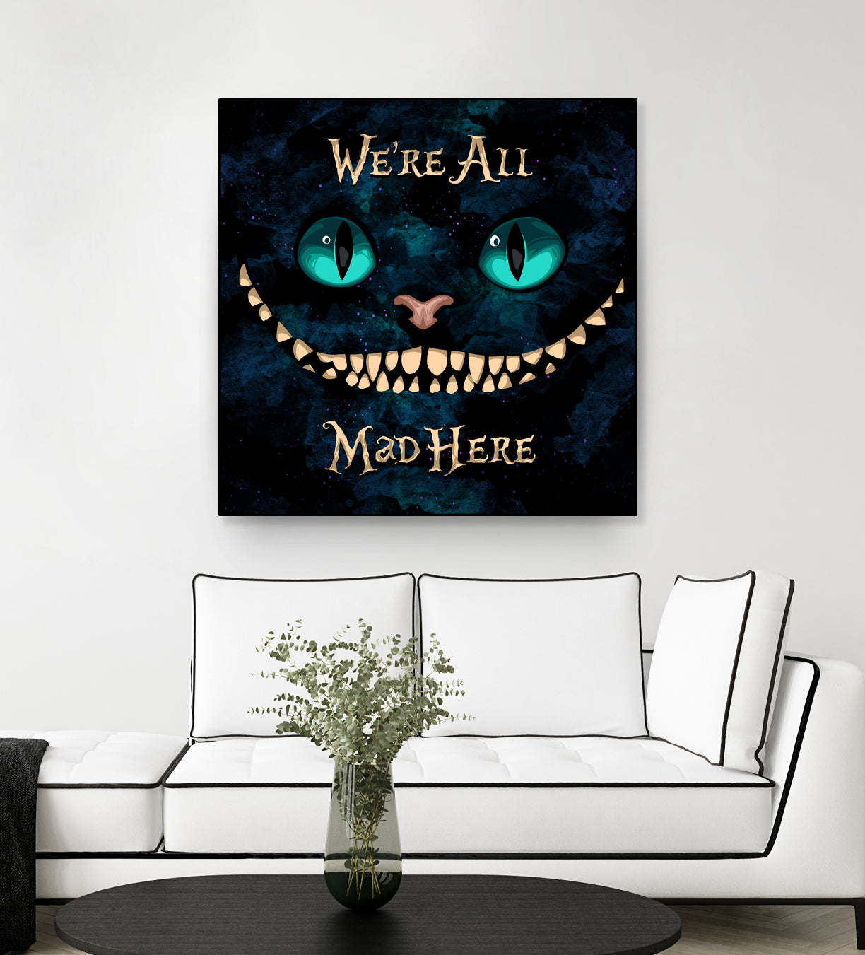 Alice In Wonderland by Nikita Abakumov on GIANT ART - black digital painting