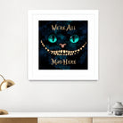 Alice In Wonderland by Nikita Abakumov on GIANT ART - black digital painting