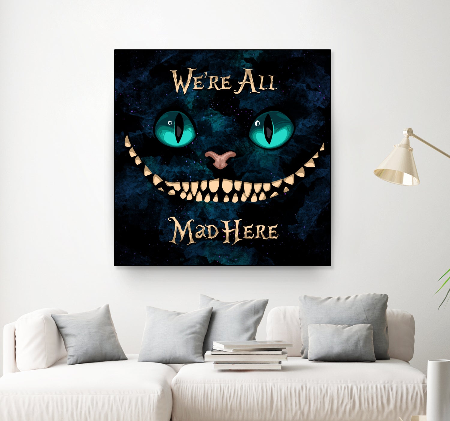 Alice In Wonderland by Nikita Abakumov on GIANT ART - black digital painting