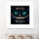 Alice In Wonderland by Nikita Abakumov on GIANT ART - black digital painting