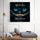 Alice In Wonderland by Nikita Abakumov on GIANT ART - black digital painting