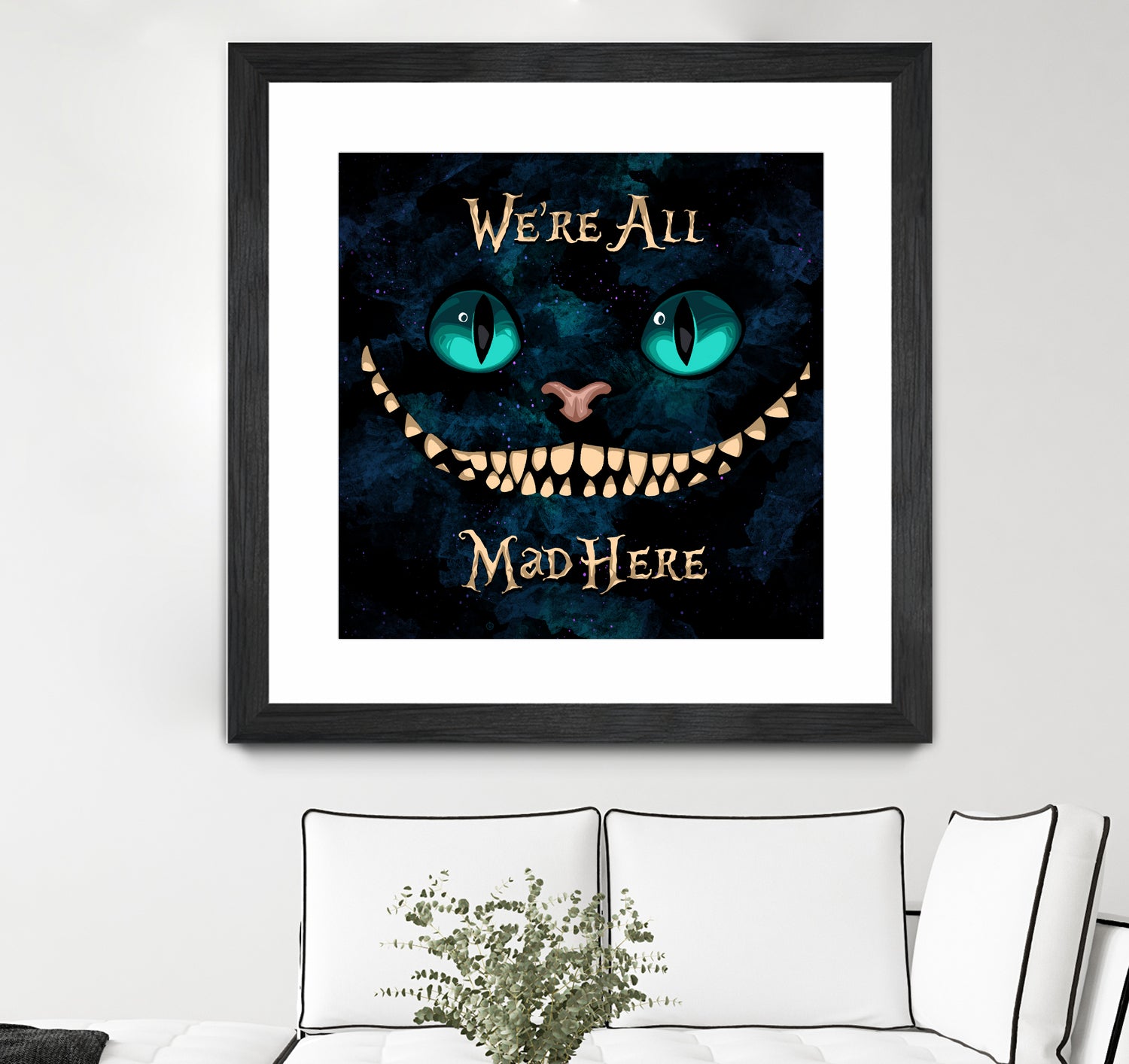 Alice In Wonderland by Nikita Abakumov on GIANT ART - black digital painting