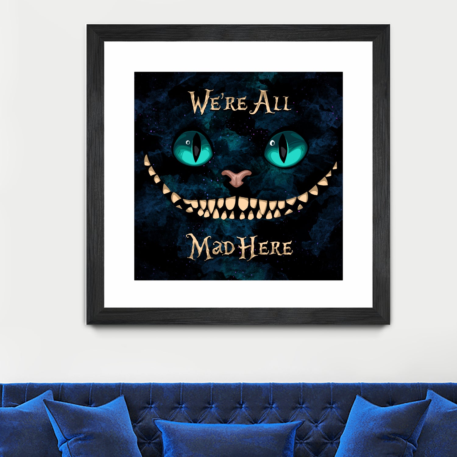 Alice In Wonderland by Nikita Abakumov on GIANT ART - black digital painting