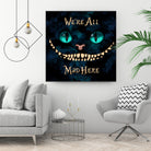 Alice In Wonderland by Nikita Abakumov on GIANT ART - black digital painting