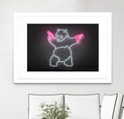 Panda by Octavian Mihai Mielu on GIANT ART - white 3d art