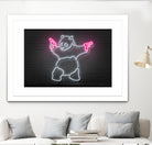 Panda by Octavian Mihai Mielu on GIANT ART - white 3d art