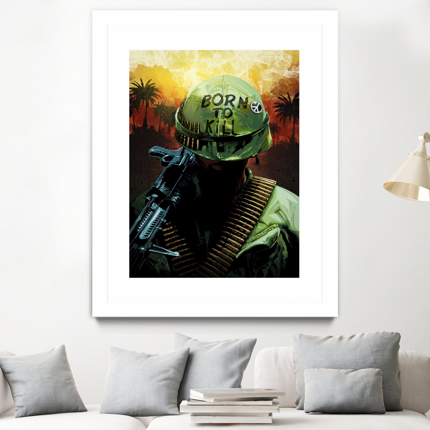 Full Metal Jacket by Nikita Abakumov on GIANT ART - black digital painting