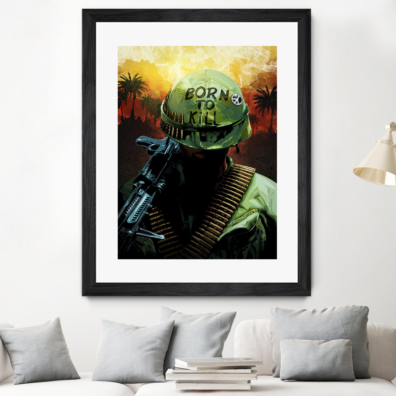 Full Metal Jacket by Nikita Abakumov on GIANT ART - black digital painting