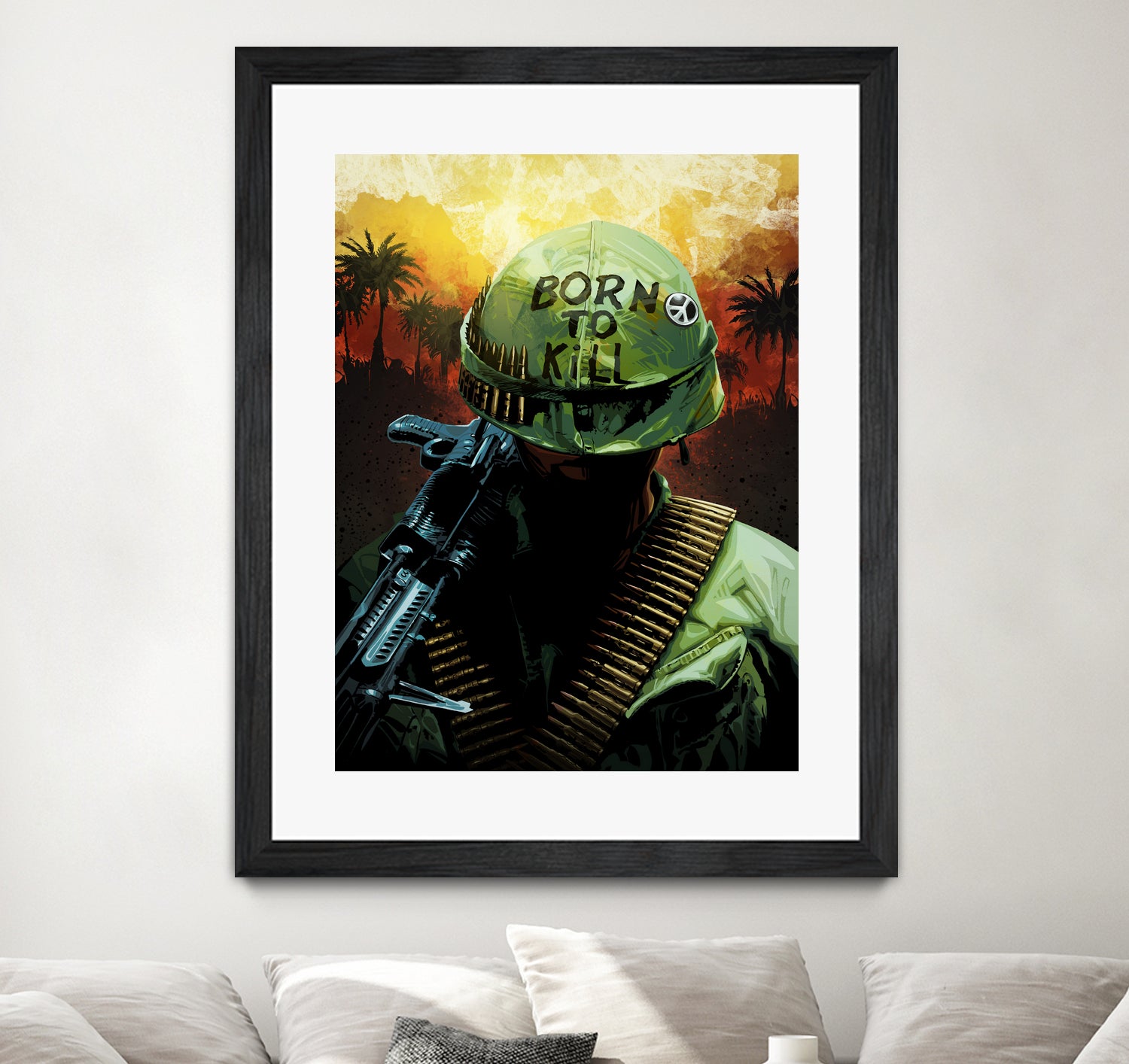 Full Metal Jacket by Nikita Abakumov on GIANT ART - black digital painting