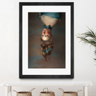 Upside Down Girl by Jonas Loose on GIANT ART - blue photo manipulation