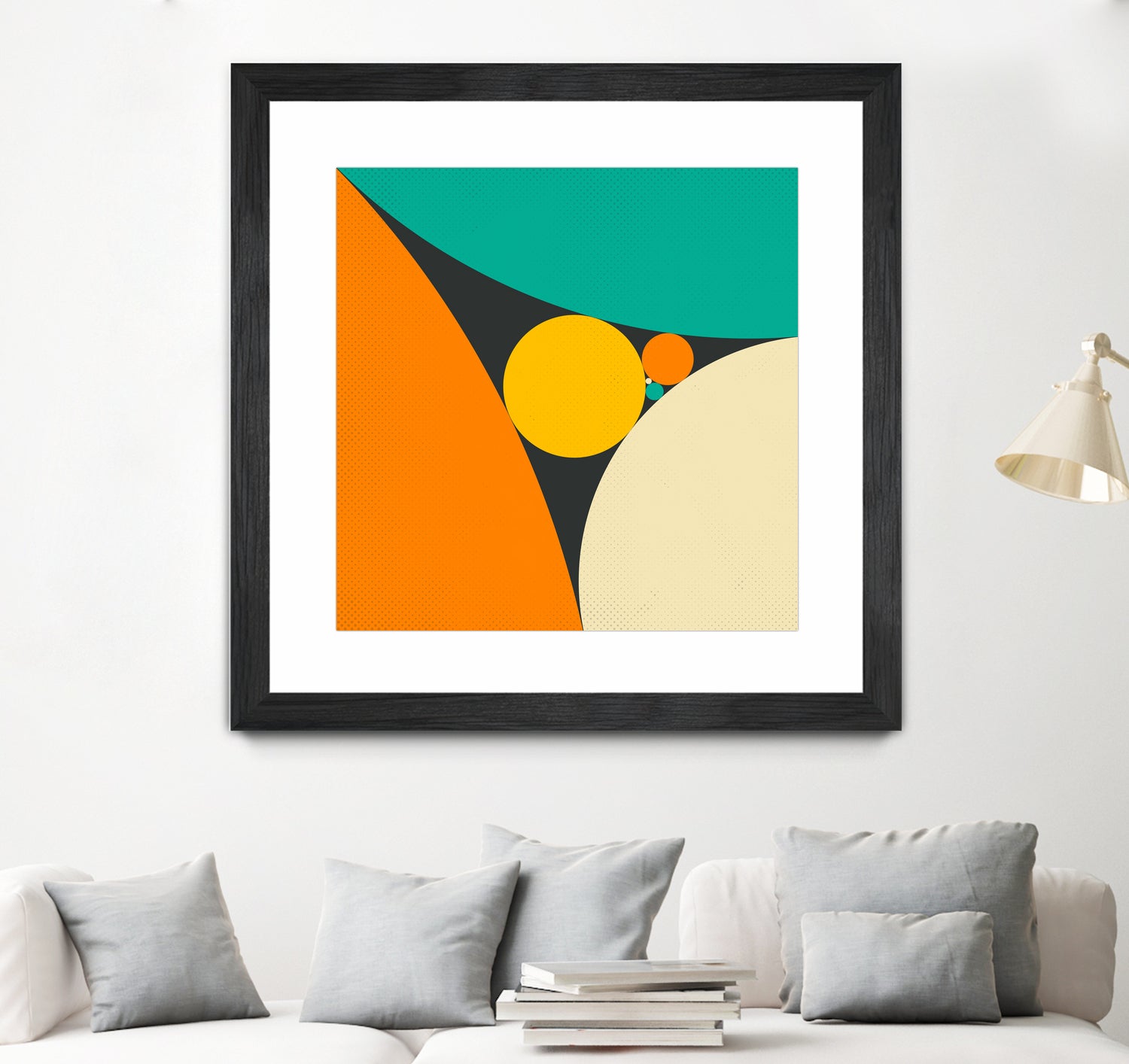 COXETER by Jazzberry Blue on GIANT ART - orange vector illustration