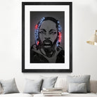 Kendrick Lamar by Octavian Mihai Mielu on GIANT ART - gray digital painting