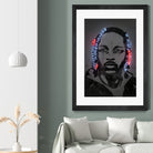 Kendrick Lamar by Octavian Mihai Mielu on GIANT ART - gray digital painting