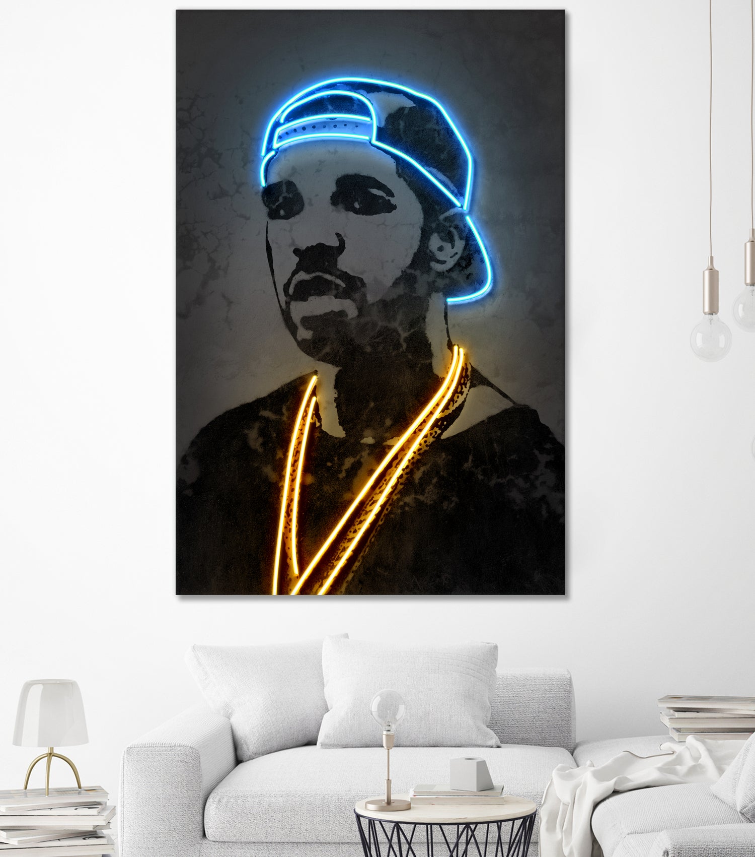 Drake by Octavian Mihai Mielu on GIANT ART - blue digital painting