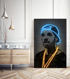 Drake by Octavian Mihai Mielu on GIANT ART - blue digital painting