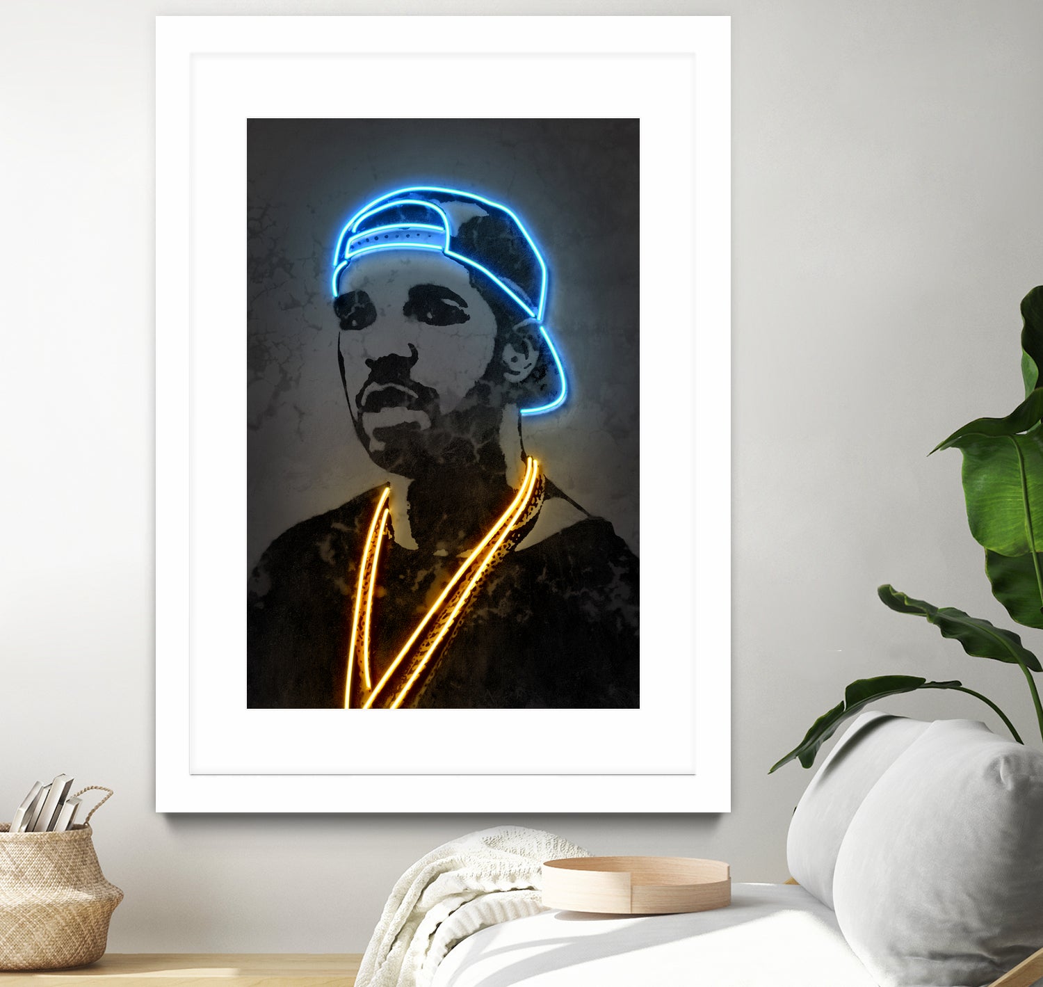 Drake by Octavian Mihai Mielu on GIANT ART - blue digital painting