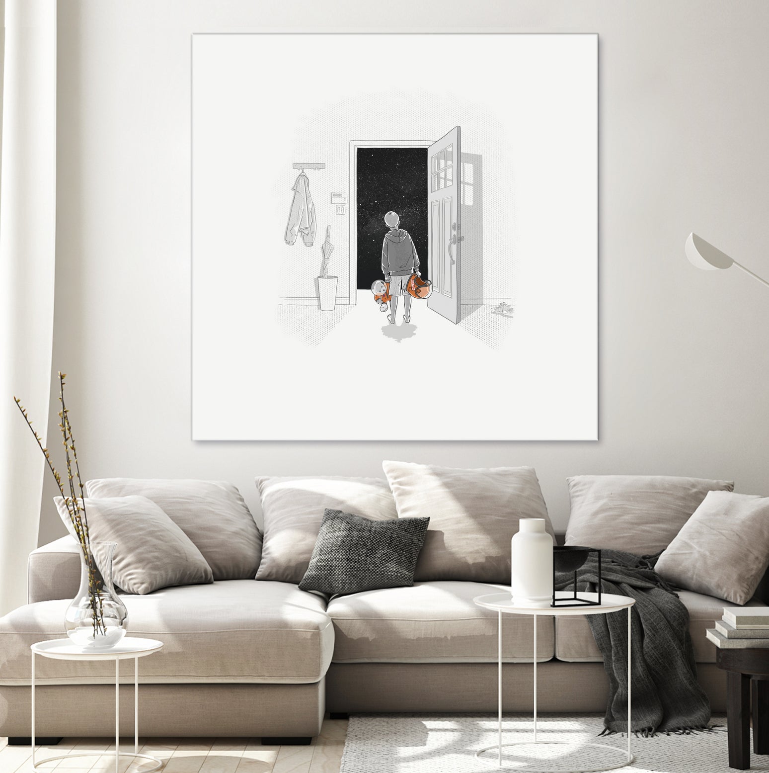 Space Oddity by Jason Ratliff on GIANT ART - white digital painting