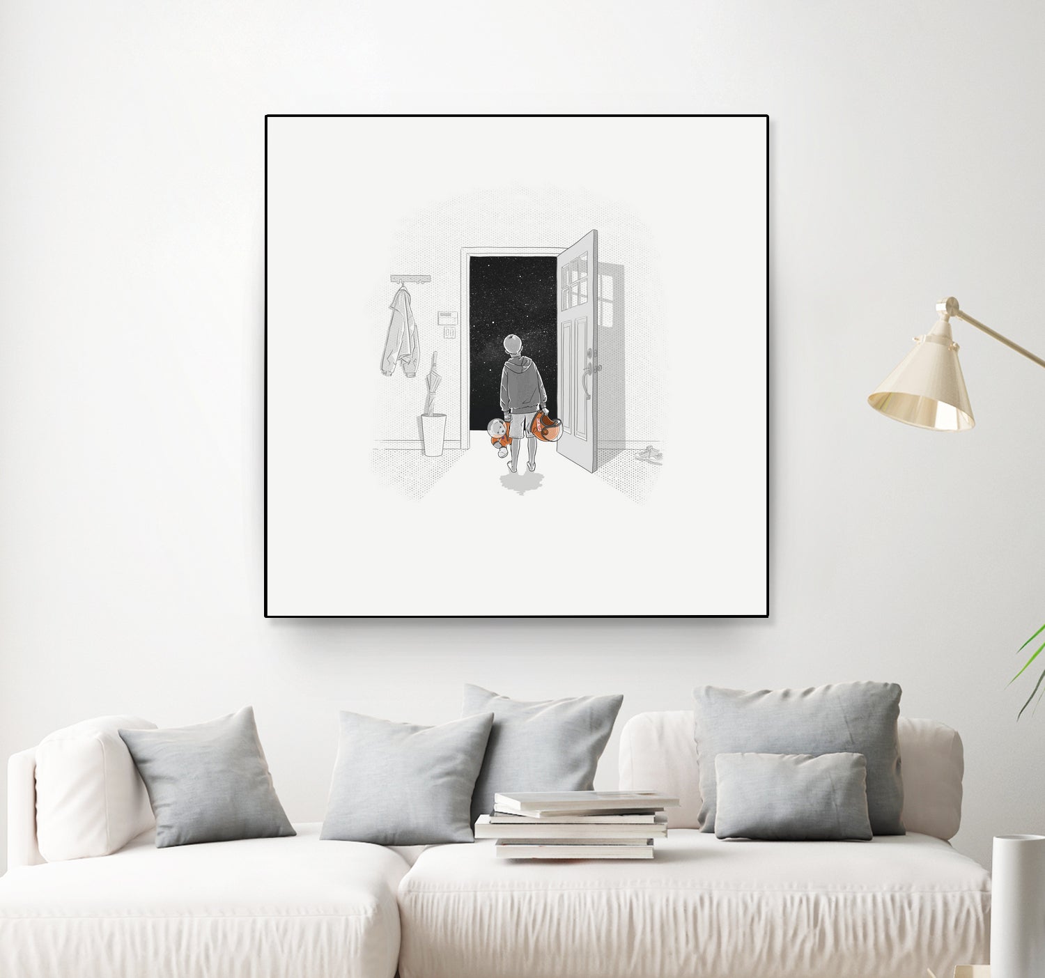 Space Oddity by Jason Ratliff on GIANT ART - white digital painting