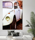 beetle vw by Roxane Barré on GIANT ART - fuchsia photo illustration