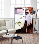 beetle vw by Roxane Barré on GIANT ART - fuchsia photo illustration