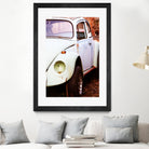 beetle vw by Roxane Barré on GIANT ART - fuchsia photo illustration