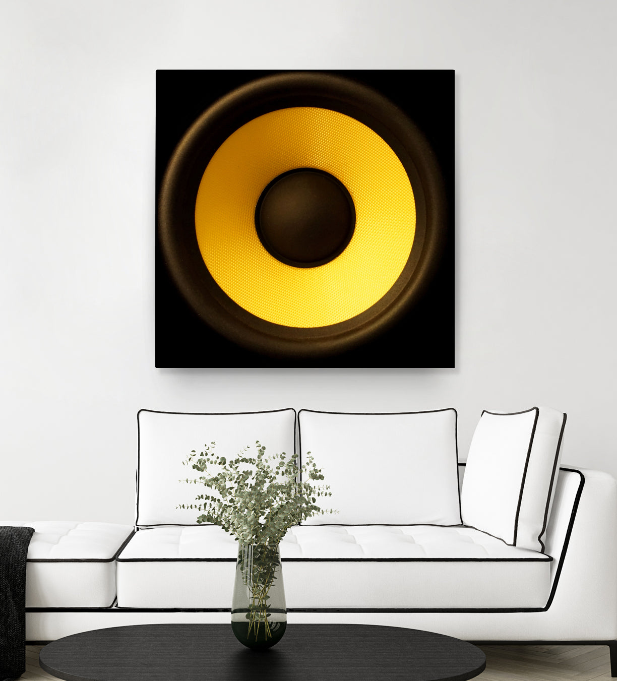 BASS by FREDERIC SMEETS on GIANT ART - yellow photo manipulation