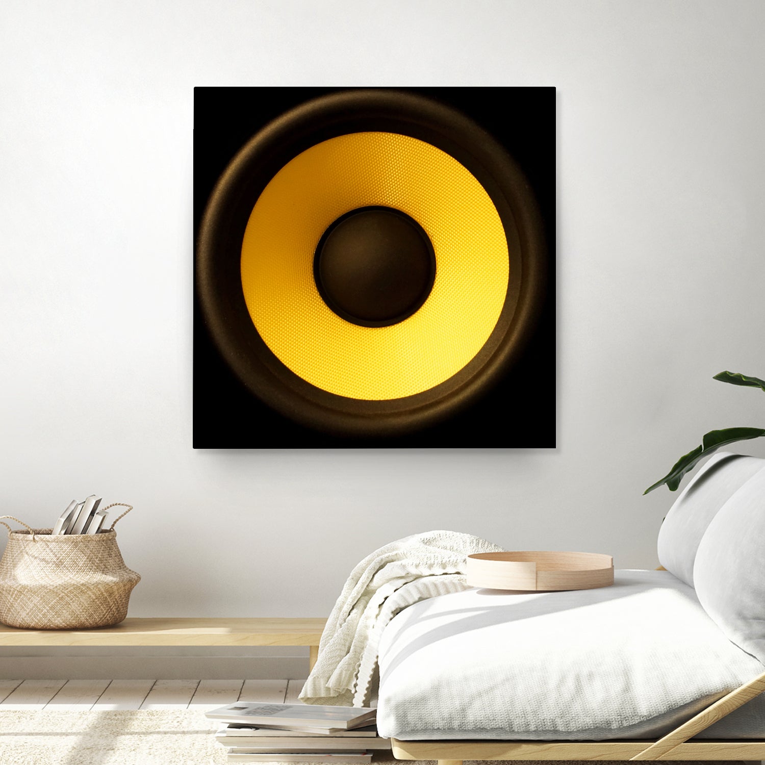 BASS by FREDERIC SMEETS on GIANT ART - yellow photo manipulation