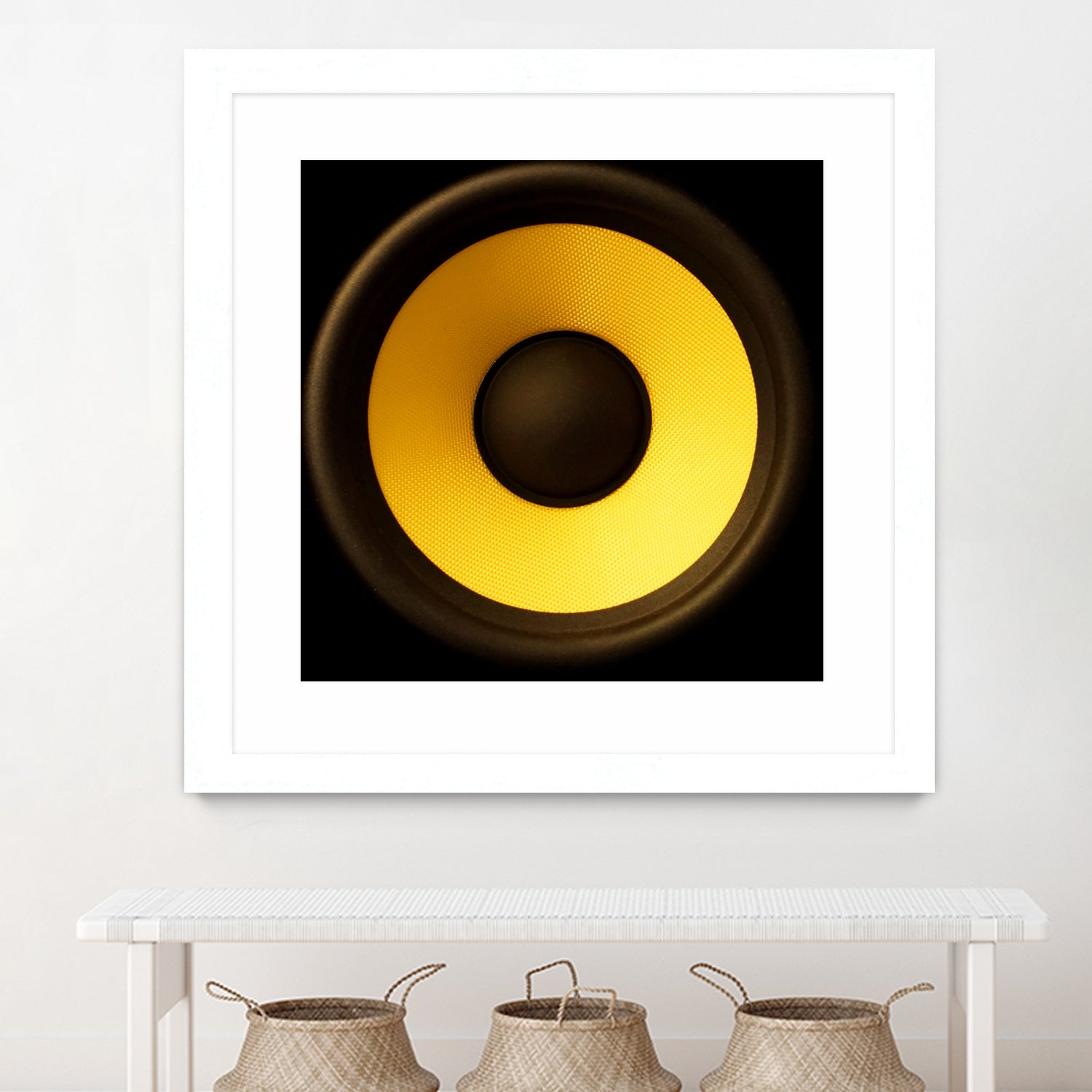 BASS by FREDERIC SMEETS on GIANT ART - yellow photo manipulation