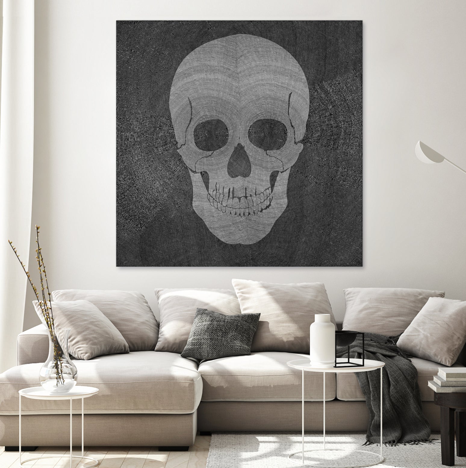 Memento Mori I (153 hours 35 minutes) by Victor Fitzsimons on GIANT ART - black digital drawing