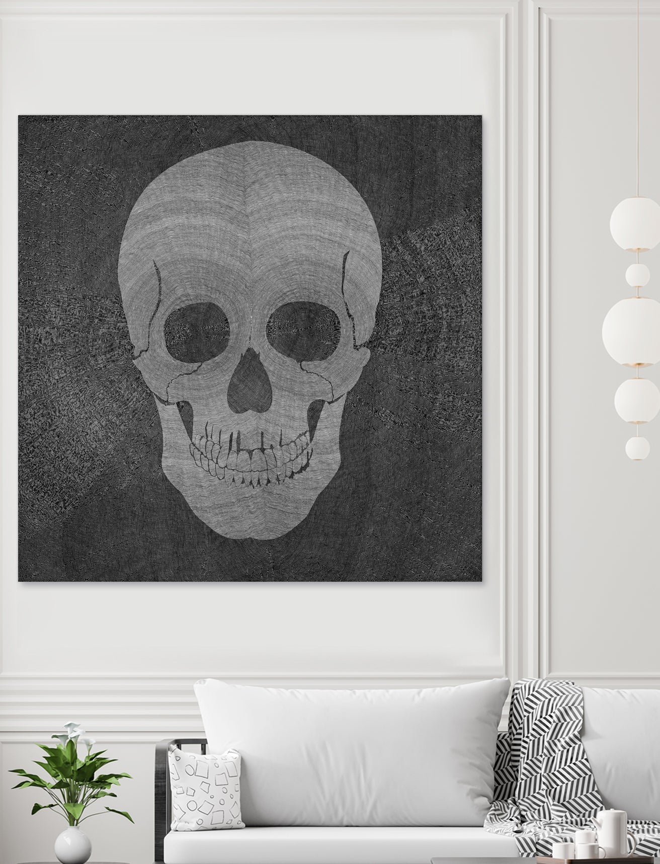 Memento Mori I (153 hours 35 minutes) by Victor Fitzsimons on GIANT ART - black digital drawing