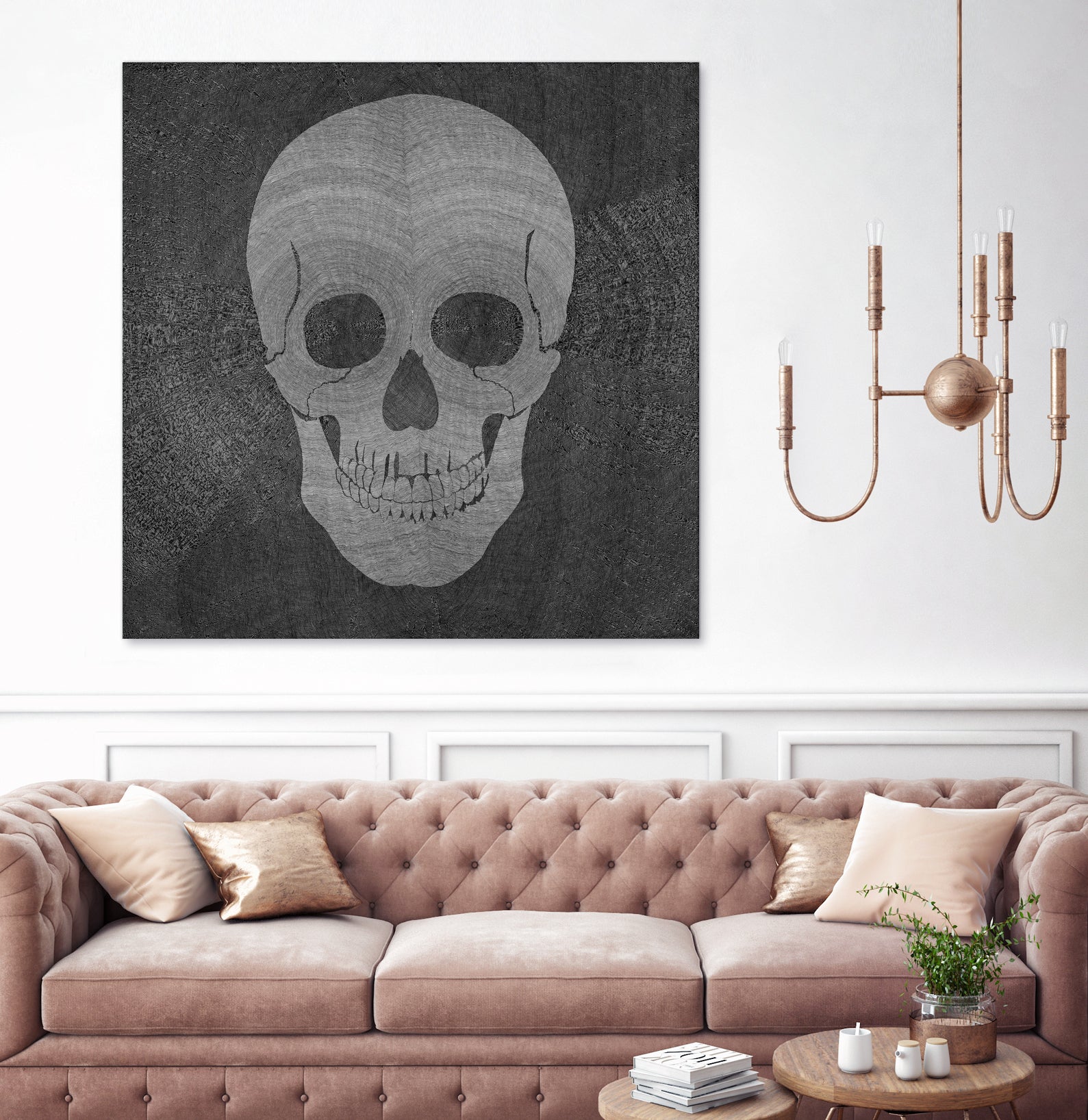 Memento Mori I (153 hours 35 minutes) by Victor Fitzsimons on GIANT ART - black digital drawing