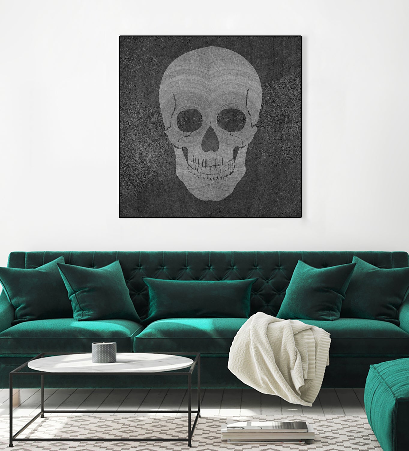 Memento Mori I (153 hours 35 minutes) by Victor Fitzsimons on GIANT ART - black digital drawing