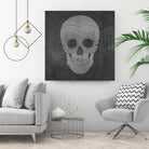 Memento Mori I (153 hours 35 minutes) by Victor Fitzsimons on GIANT ART - black digital drawing