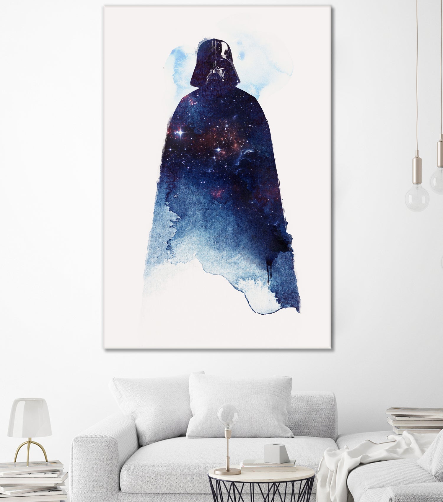 Lord of the Universe by Robert Farkas on GIANT ART - blue digital painting