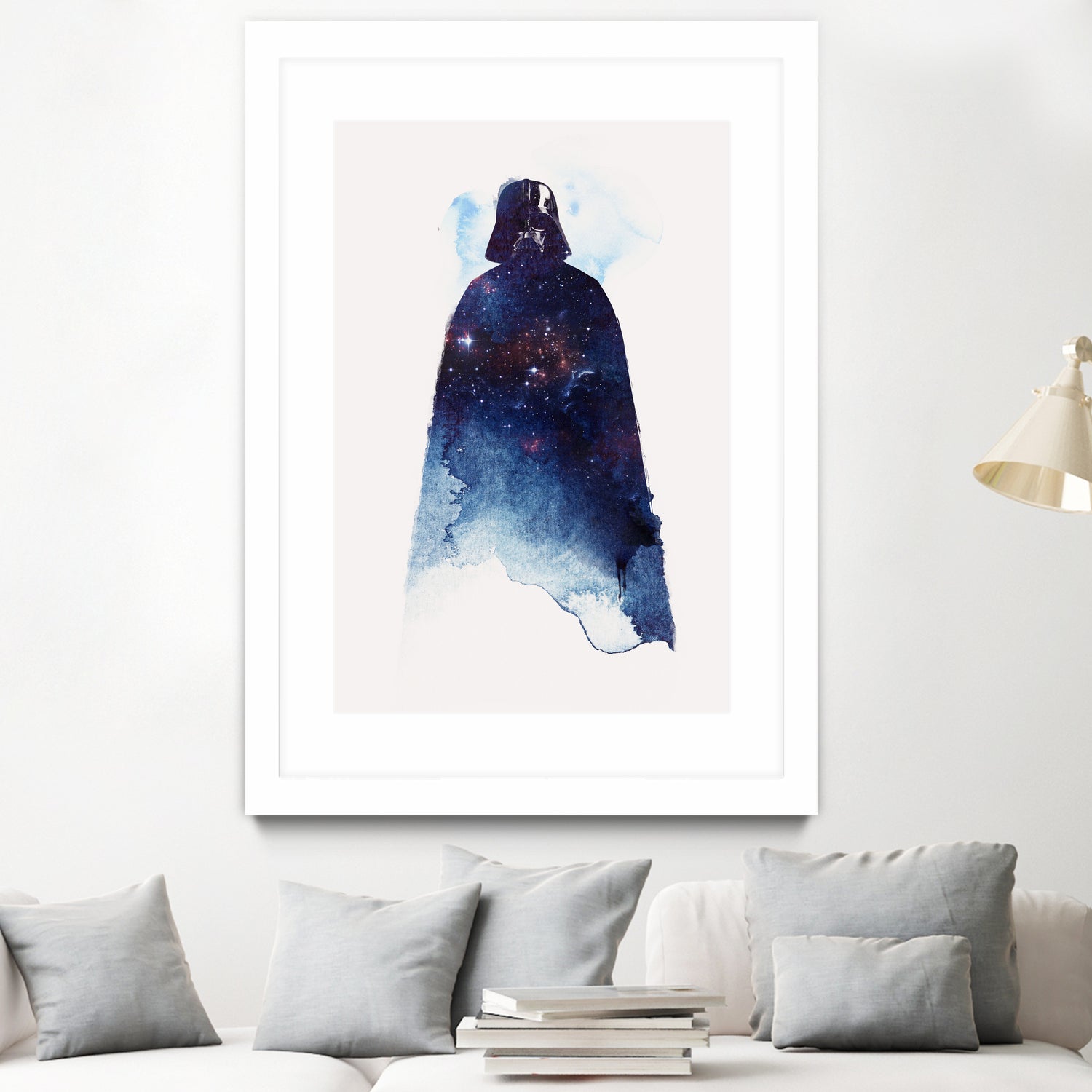 Lord of the Universe by Robert Farkas on GIANT ART - blue digital painting