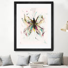 Butterfly by Parker Gibson on GIANT ART - pink digital painting