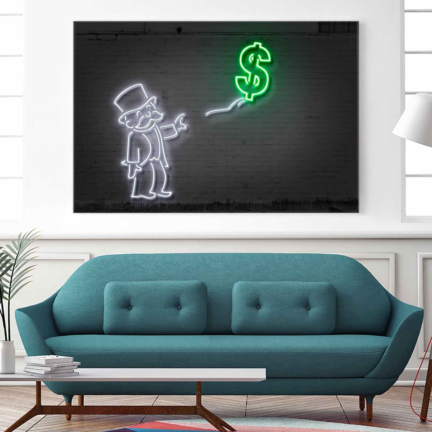 Dollar Balloon by Octavian Mihai Mielu on GIANT ART - green 3d art