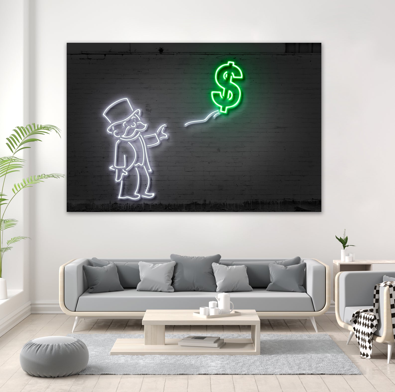 Dollar Balloon by Octavian Mihai Mielu on GIANT ART - green 3d art