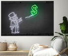 Dollar Balloon by Octavian Mihai Mielu on GIANT ART - green 3d art